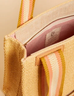 Charlie Zip Tote Straw -Spartina Store 966382c