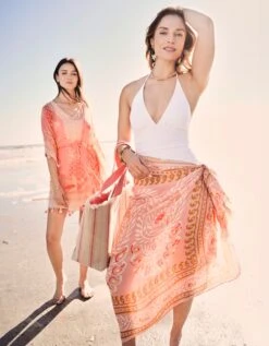 Sarong Callawassie Paisley 9 Sarong Callawassie Paisley -Spartina Store 966559m