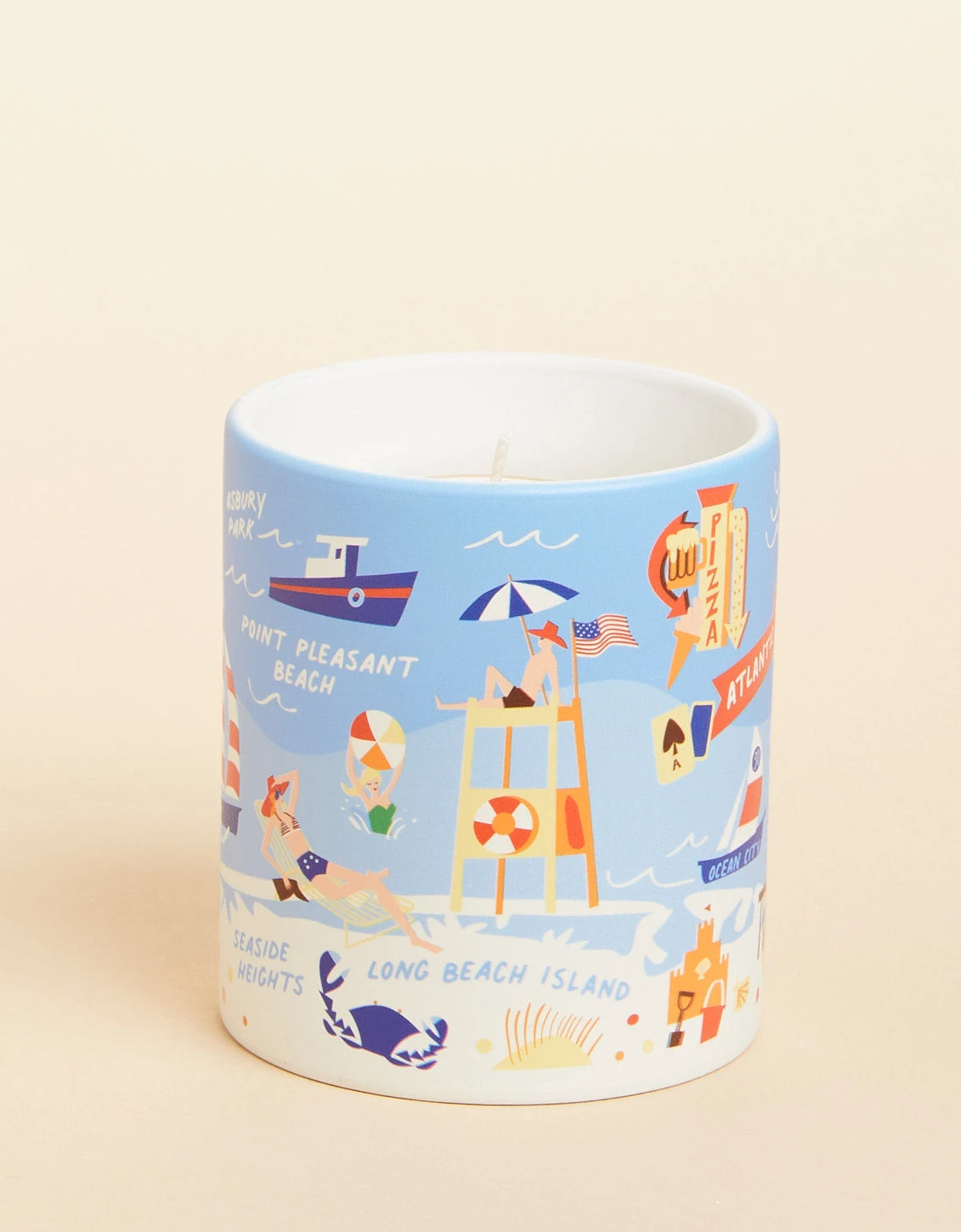 Greetings From Candle 12oz. Down The Shore/Atlantic Breeze 2 Greetings From Candle 12oz. Down The Shore/Atlantic Breeze - Image 2