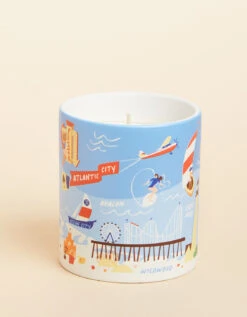 Greetings From Candle 12oz. Down The Shore/Atlantic Breeze 6 Greetings From Candle 12oz. Down The Shore/Atlantic Breeze -Spartina Store 966603c