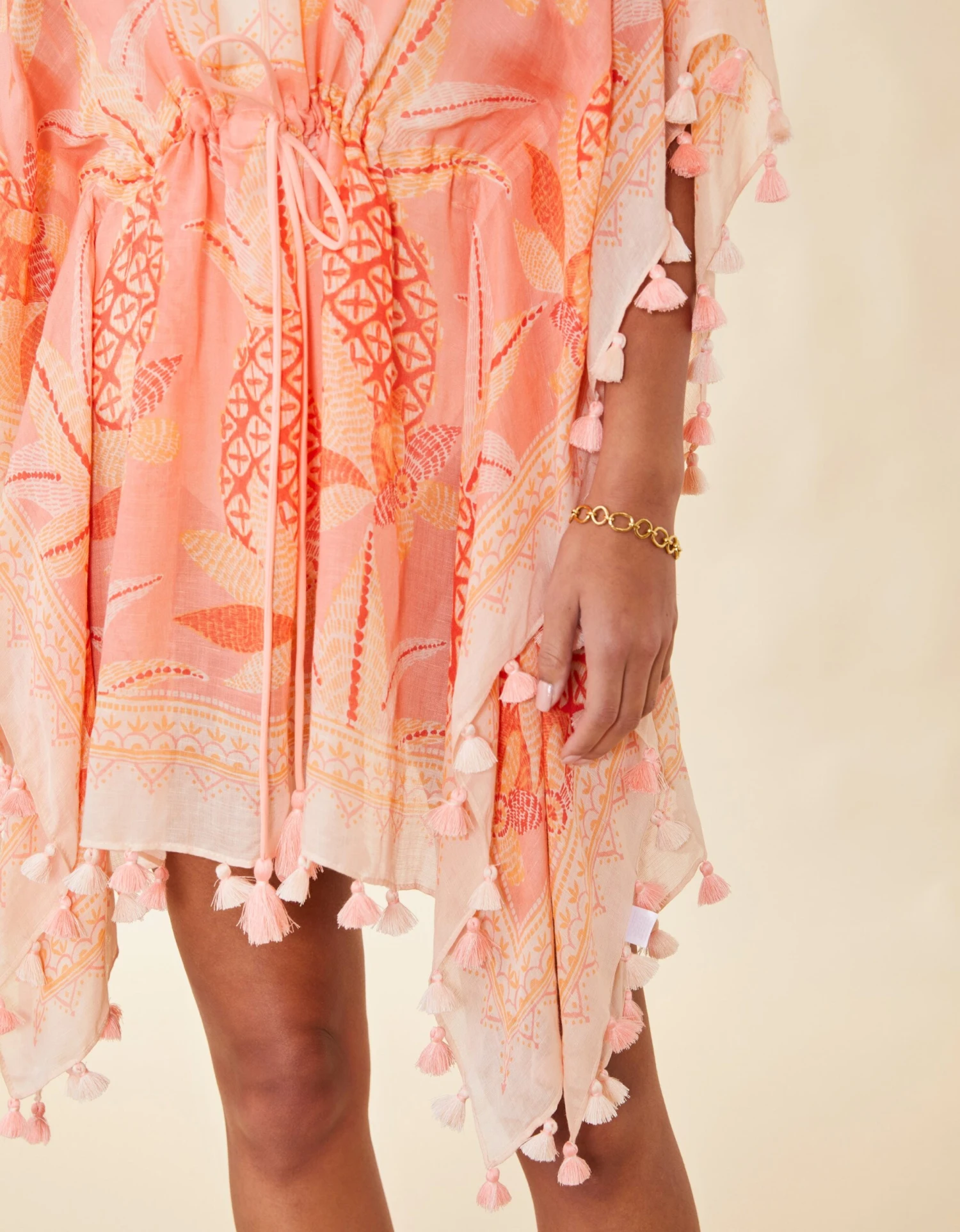 Beach Cover Up Callawassie Pineapple 4 Beach Cover Up Callawassie Pineapple - Image 4