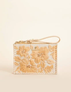 Sophie Straw Wristlet Calm Waters