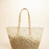 Annalise Straw Tote Calm Waters