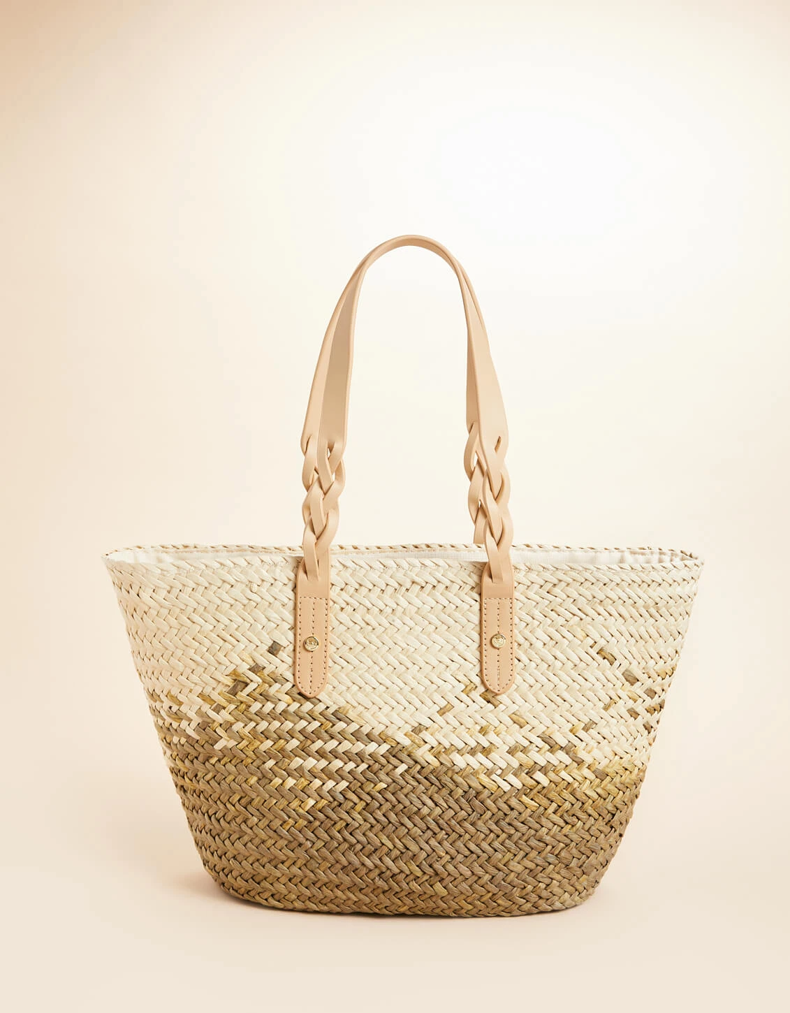 Annalise Straw Tote Calm Waters 2 Annalise Straw Tote Calm Waters - Image 2