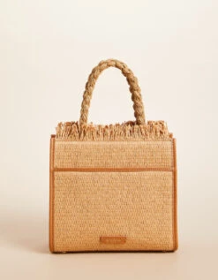 Woven Straw Dune Satchel Hamilton Crab 7 Woven Straw Dune Satchel Hamilton Crab -Spartina Store 967297b