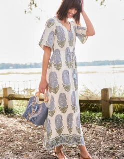 Gita Tote Hamilton Thistle 8 Gita Tote Hamilton Thistle -Spartina Store 967327n