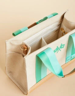 Armada Golf Crossbody Tote Flax -Spartina Store 967730c