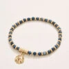 Calm Waters Stretch Bracelet 4mm Blue