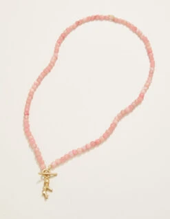 Calm Waters Necklace Pink Jade -Spartina Store 968058b
