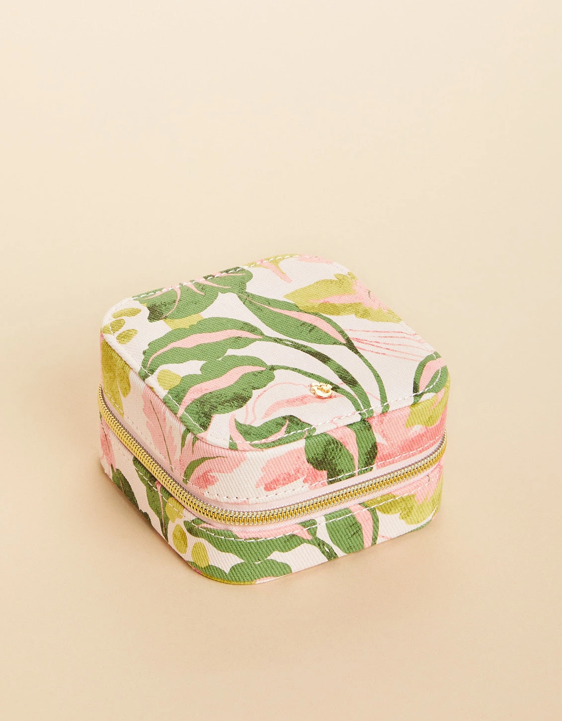 Jewelry Mirror Travel Case Palm Paradise 1 Jewelry Mirror Travel Case Palm Paradise