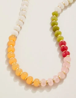 Sawyer Stone Necklace 17" Multi