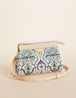 Annie Crossbody Wristlet Hamilton Rug Print