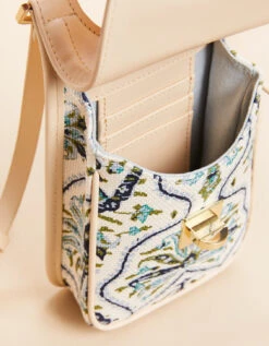 Etta Phone Crossbody Hamilton Rug Print -Spartina Store 969116c