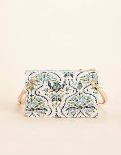 Lindsey Phone Crossbody Hamilton Rug Print -Spartina Store 969147b