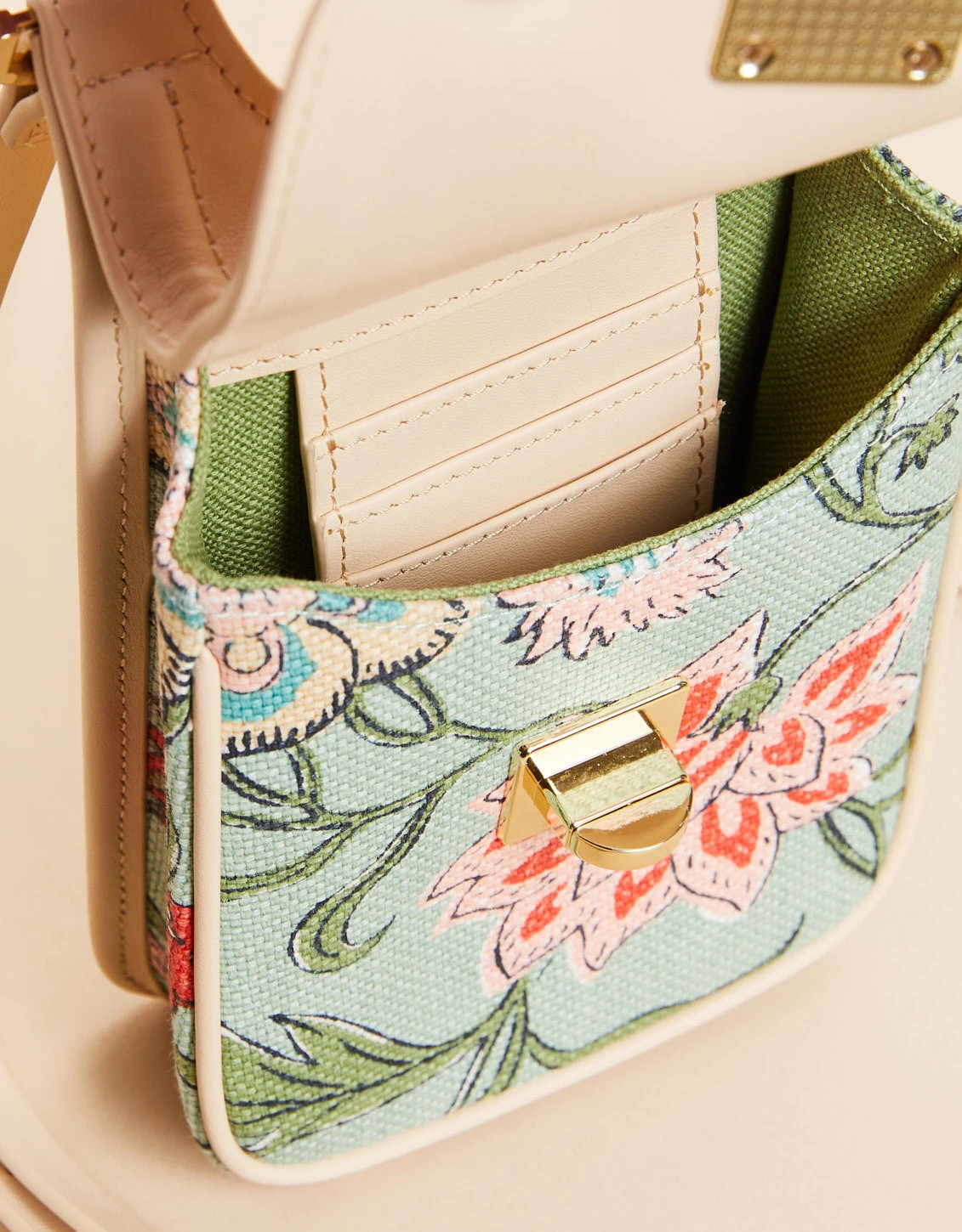 Etta Phone Crossbody Hamilton Floral Block Print 2 Etta Phone Crossbody Hamilton Floral Block Print - Image 2