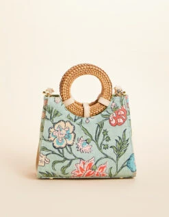 Abby Crossbody Hamilton Floral Block Print -Spartina Store 969260b