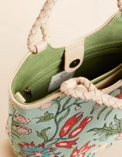 Gita Tote Hamilton Floral Block Print -Spartina Store 969277c