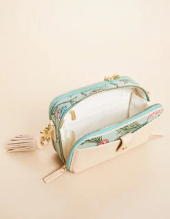 Meryl Phone Crossbody Hamilton Floral Block Print -Spartina Store 969352c