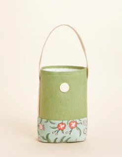 Double Wine Caddy Hamilton Floral Block Print