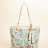 Island Tote Hamilton Floral Block Print
