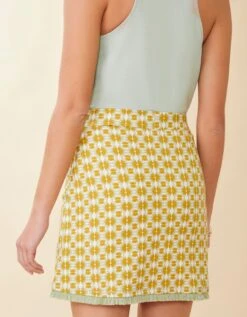 Fringe Wrap Skort River Club Geo 7 Fringe Wrap Skort River Club Geo -Spartina Store 970167c