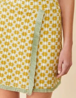 Fringe Wrap Skort River Club Geo 9 Fringe Wrap Skort River Club Geo -Spartina Store 970167d