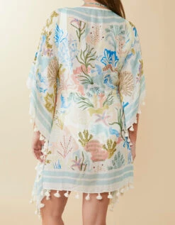 Beach Cover Up Mermaid Sea -Spartina Store 970860c