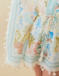 Beach Cover Up Mermaid Sea -Spartina Store 970860d