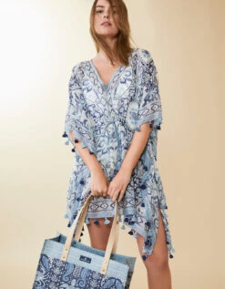 Beach Cover Up Park Palms -Spartina Store 970877g