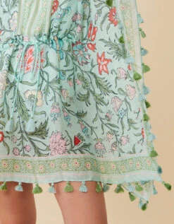 Beach Cover Up Hamilton Floral Block Print -Spartina Store 970884c