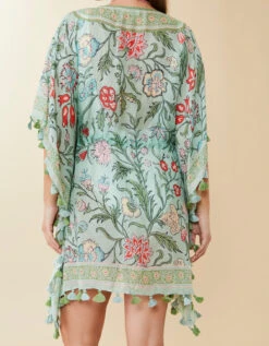 Beach Cover Up Hamilton Floral Block Print -Spartina Store 970884f