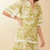 Ivy Linen Dress Sugar Mill Palms