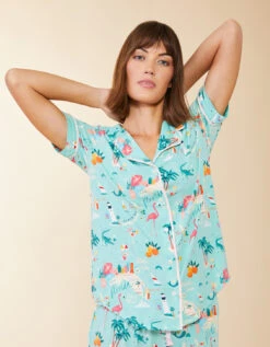 Florida Short Sleeve Pajama Top