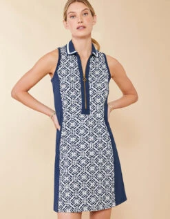 Freya Zip Dress Marsh Hens Sailors Watch