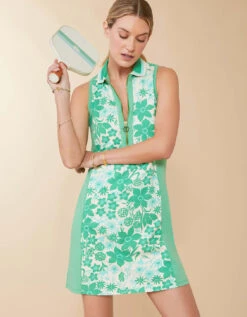 Freya Zip Dress Marsh Hens Wildflowers 8 Freya Zip Dress Marsh Hens Wildflowers -Spartina Store 973892e