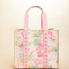 Large Tote Flamingo Pineapple