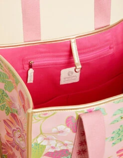 Large Tote Flamingo Pineapple -Spartina Store 975254c