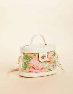 Trunk Crossbody Flamingo Pineapple