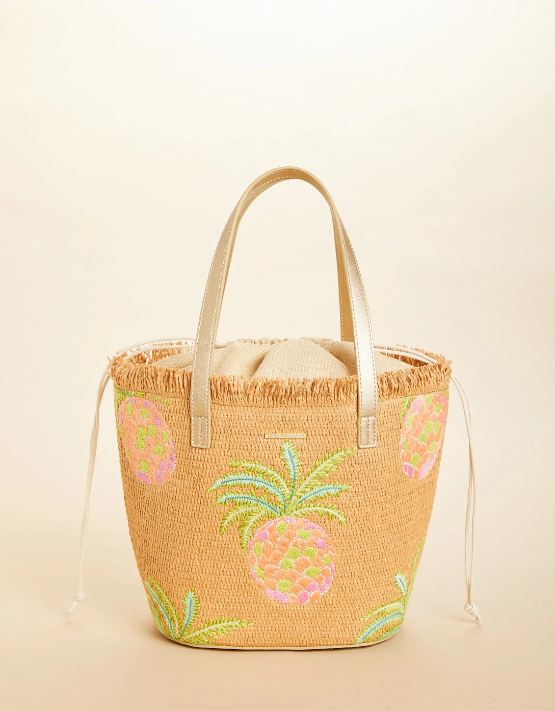 Straw Tote Flamingo Pineapple 1 Straw Tote Flamingo Pineapple