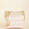 Hipster Crossbody Pink Stripe