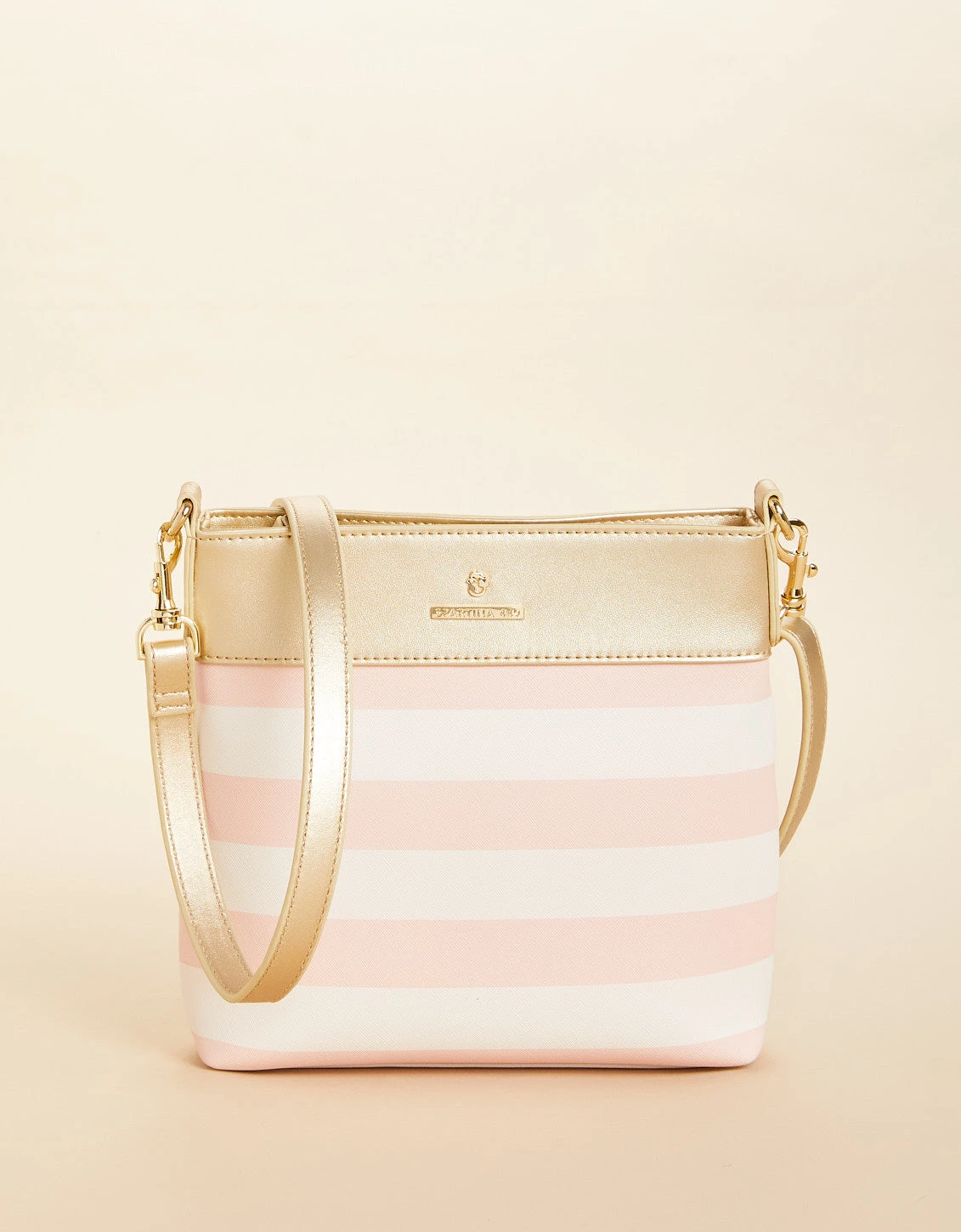 Hipster Crossbody Pink Stripe 1 Hipster Crossbody Pink Stripe