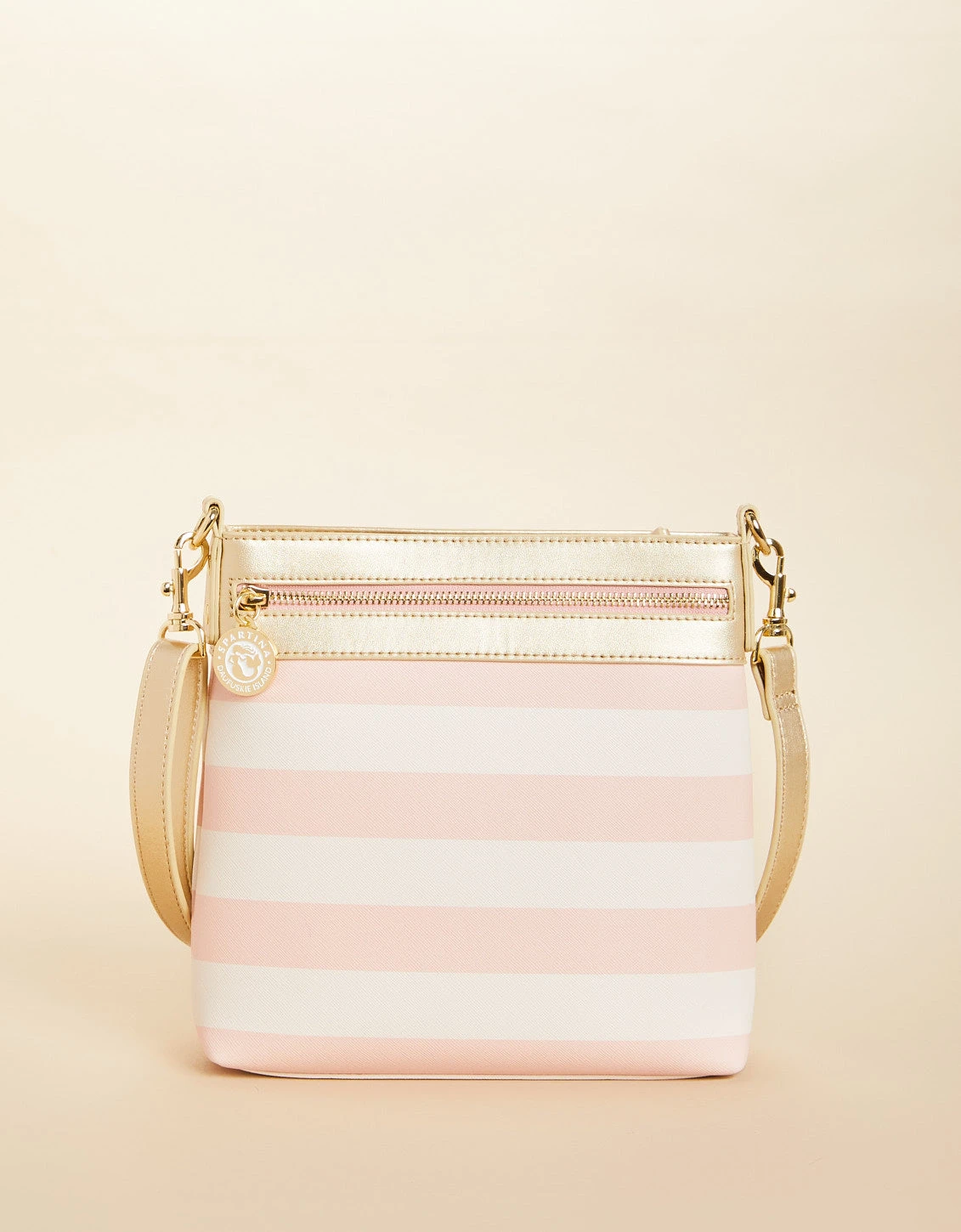 Hipster Crossbody Pink Stripe 2 Hipster Crossbody Pink Stripe - Image 2