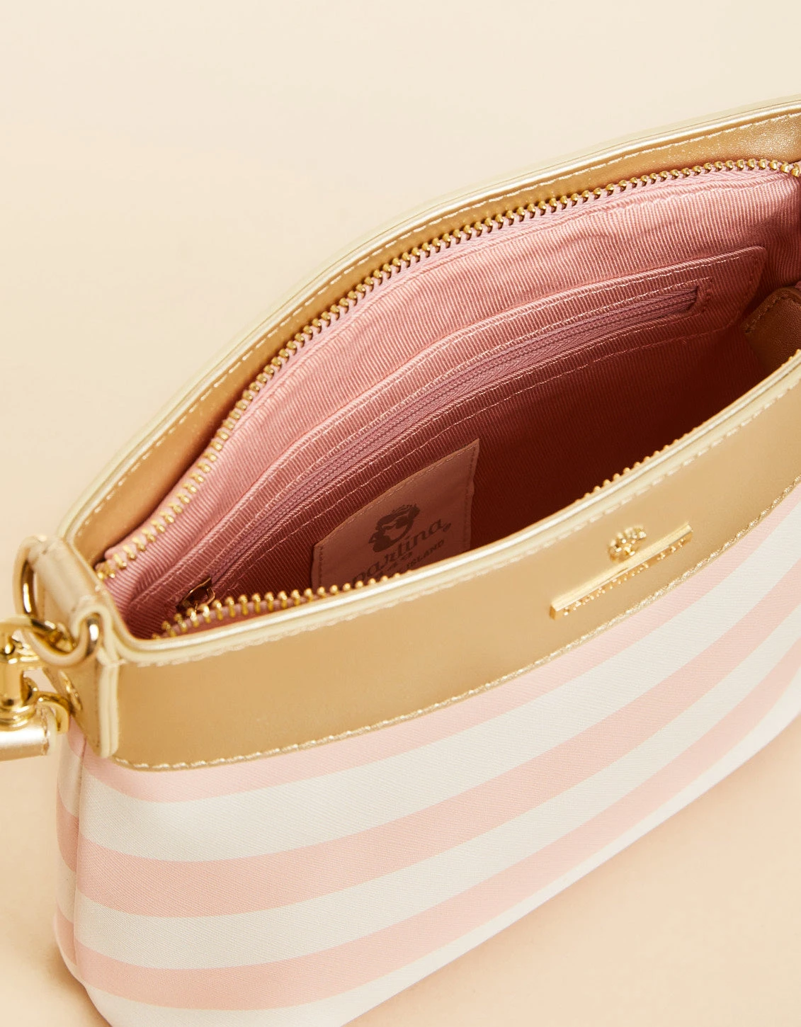 Hipster Crossbody Pink Stripe 3 Hipster Crossbody Pink Stripe - Image 3