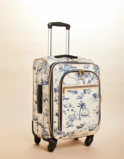 20'' Expandable Rolling Suitcase Daise Seascape