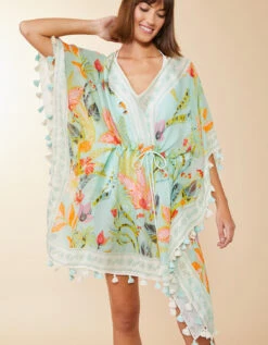 Beach Cover Up Queenie Tropical