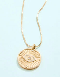 Evil Eye Positivity Talisman Necklace 18"