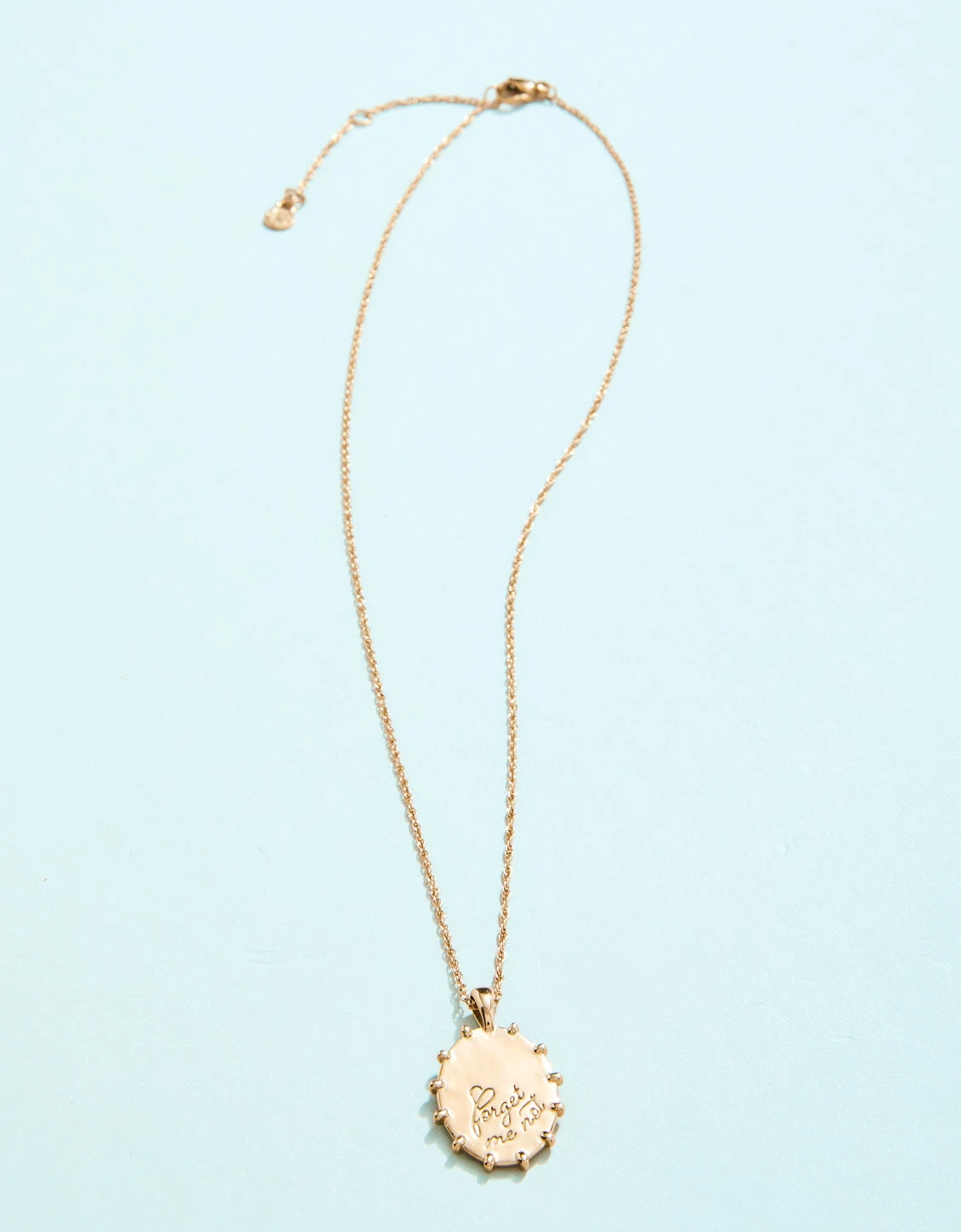 Forget Me Not Necklace 17" 3 Forget Me Not Necklace 17" - Image 3