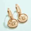 Mason Bee Convertible Hoop Earrings