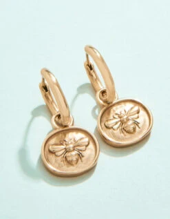 Mason Bee Convertible Hoop Earrings