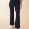 Brooke Ponte Trouser Slate Blue